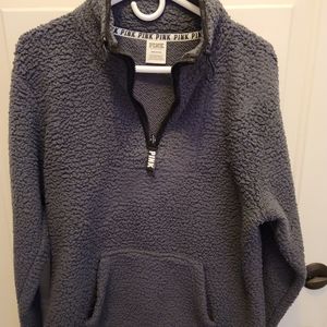 PINK Gray Sweatshirt